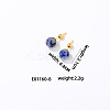 Handmade Fashion Gemstone Stainless Steel Bead Earrings Accessories for Autumn/Winter VH6205-7-1