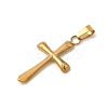 304 Stainless Steel Pendants STAS-Z158-03G-2