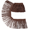 1Pc Suede Fabric Tassels Ribbon OCOR-GF0005-60B-04-1