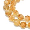 Heated Natural Citrine Beads Strand G-I376-A46-01-3
