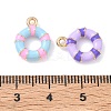 Alloy Enamel Pendants FIND-B069-08-3