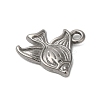 Non-Tarnish 304 Stainless Steel Pendants STAS-N103-31P-2