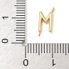 304 Stainless Steel Letter Connector Charms LS-STAS-M108-01G-13-3