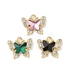Alloy Rhinestone Pendants FIND-C074-23KCG-1