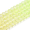 Transparent Glass Beads Strands X-GLAA-E036-07Z-03-2