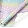 Rainbow Gradient Birthday Gift Wrapping Paper DIY-FZC0002-03B-3