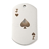Non-Tarnish 201 Stainless Steel Pendants STAS-L079-16P-1