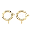 Brass Spring Ring Clasps KK-CBA1AE8-05F-G-1