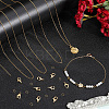 DIY Brass Cable Chains Bracelet Necklace Making Kit DIY-SP0001-12G-5