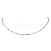 2.5MM 304 Stainless Steel Column Link Paperclip Chain Necklaces NJEW-JN05832-2