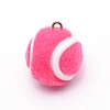 Cloth Fabric Pendants FIND-TAC0006-27E-1
