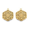 Ion Plating(IP) 201 Stainless Steel Pendants STAS-N098-206LG-3