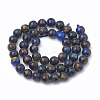 Natural Chalcedony Beads Strands G-S333-8mm-014E-2