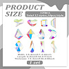Glass Rhinestone Cabochons DIY-WH0699-26B-2