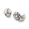 304 Stainless Steel European Style Clasps STAS-M112-04P-02-3