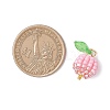 Glass Seed Beaded Berry Fruit Pendants PALLOY-MZ00729-02-2