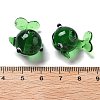 Handmade Lampwork Bumpy Beads LAMP-P067-02-3