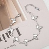 304 Stainless Steel Link Bracelets for Women LS-BJEW-Q041-01C-P-1
