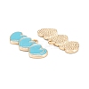 Alloy Enamel Pendants ENAM-O048-01KCG-C-2