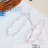 Plastic Beaded Mobile Phone Lanyard Wrist Strap AJEW-WH20010-63A-4