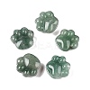 Natural Green Aventurine Cat Paw Print Figurines DJEW-N003-03H-1