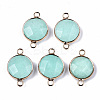 White Jade Links Connectors G-N326-86A-05-1
