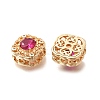 Brass Glass Beads KK-M318-38G-01-2