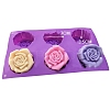 DIY Food Grade Silicone Rose Molds PW-WG46412-01-2