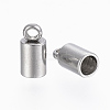 Tarnish Resistant 201 Stainless Steel Cord Ends X-STAS-H410-20P-I-2
