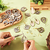 DIY Geometry Earring Making Kit DIY-TA0005-57-5