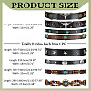 8Pcs 8 Styles Imitation Leather Adjustable Hat Bands FIND-ME0002-83-2
