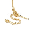 Brass Pendants Necklaces for Women LS-NJEW-B092-05G-5