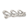 Alloy Alligator Hair Clips AJEW-A061-01E-P-1