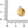 304 Stainless Steel Enamel Pendants STAS-I369-06G-3