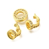 Rack Plating Ring Brass Micro Pave Cubic Zirconia Fold Over Clasps KK-F883-19G-01-2