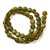 Handmade Millefiori Lampwork Beads Strands LAMP-G164-12E-2