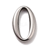 Non-Tarnish 304 Stainless Steel Linking Ring Pendants LS-STAS-B024-31P-1