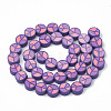 Handmade Polymer Clay Beads Strands X-CLAY-N001-01A-2