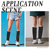 Acrylic Fibers Leg Sleeves AJEW-WH20072-16E-5