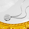 Non-Tarnish 304 Stainless Steel Pendant Necklaces for Women RX0049-2-1