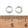 SHEGRACE Brass Ring Charm Connectors XGR-Q6M680-913P-3