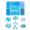 DIY Light Sky Blue Series Jewelry Making Kits DIY-YW0002-94F-1