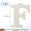 Letter Unfinished MDF Sheets WOOD-WH20012-008F-2