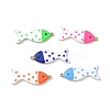 201 Stainless Steel Enamel Pendants STAS-C138-02B-G-1