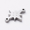 Non-Tarnish 304 Stainless Steel Links connectors for Jewelry Making STAS-G215-30P-2