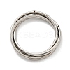 201 Stainless Steel Trinity Interlocking Ring Finger Rings FS-WG6776A-06-1