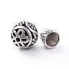 Tibetan Style Alloy 3-Hole Guru Bead Sets PALLOY-TAC0009-36AS-2