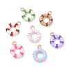 Alloy Enamel Pendants FIND-B069-08-1