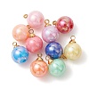 Opaque Acrylic Pendants PALLOY-JF05207-1