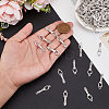 60Pcs Tibetan Style Alloy Pendants FIND-GA0008-22-3